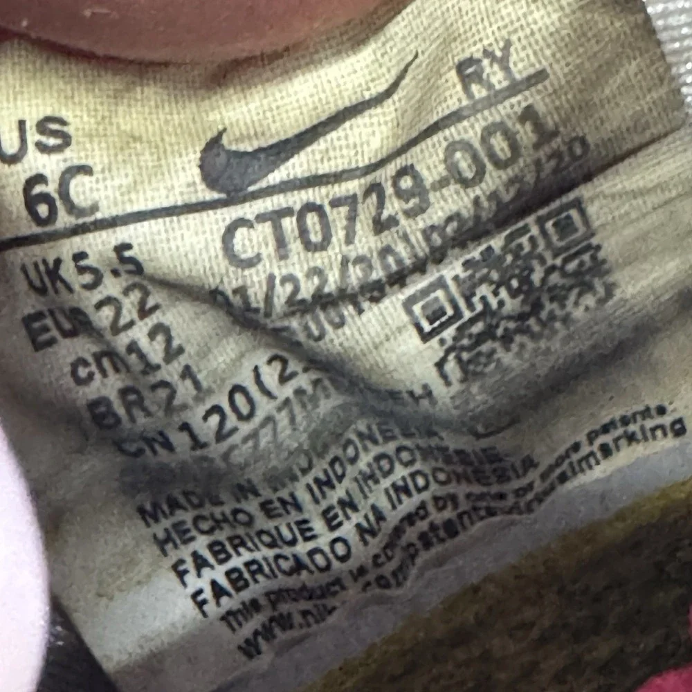 Size 6c - NIKE Flex Runner Sun TD Wings Toddler Girl Sneakers Shoes CT0729-001